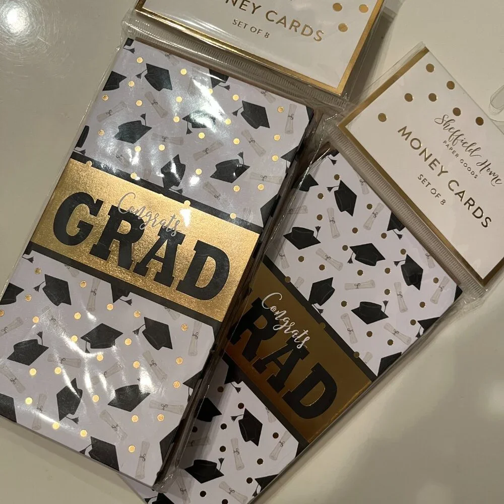 Graduation Money‎ Cards by Sheffield Home Set of 2 Packages New